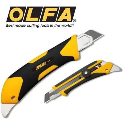 Cutter 18mm bocaj liniar OLFA (Comfort Grip x-Design) L5-Al/LFB GartenVIP DiyLine