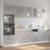 Set mobilier de baie, 7 piese, gri beton, lemn compozit GartenMobel Dekor