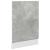 Set mobilier de baie, 7 piese, gri beton, lemn compozit GartenMobel Dekor