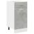 Set mobilier de baie, 7 piese, gri beton, lemn compozit GartenMobel Dekor