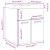 Set mobilier de baie, 2 piese, gri beton, lemn compozit GartenMobel Dekor