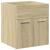 Set mobilier de baie, 2 piese, stejar sonoma, lemn prelucrat GartenMobel Dekor
