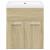 Set mobilier de baie, 2 piese, stejar sonoma, lemn prelucrat GartenMobel Dekor