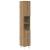 Set mobilier de baie, 3 piese, stejar artizanal, lemn prelucrat GartenMobel Dekor