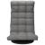 Scaun de podea pivotant, gri deschis, material textil GartenMobel Dekor