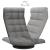 Scaun de podea pivotant, gri deschis, material textil GartenMobel Dekor