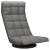 Scaun de podea pivotant, gri deschis, material textil GartenMobel Dekor