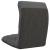 Scaun de podea pliabil, gri deschis, material textil GartenMobel Dekor