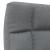 Scaun de podea pliabil, gri deschis, material textil GartenMobel Dekor