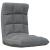 Scaun de podea pliabil, gri deschis, material textil GartenMobel Dekor