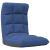 Scaun de podea pliabil, albastru, material textil GartenMobel Dekor