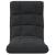 Scaun de podea pliabil, negru, material textil GartenMobel Dekor