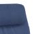 Scaun de relaxare, albastru, material textil GartenMobel Dekor