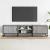 Dulap TV gri sonoma, 160x35x41 cm lemn prelucrat și metal GartenMobel Dekor