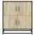 Bufetă Stejar Sonoma 68x35x76 cm Lemn prelucrat GartenMobel Dekor