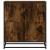 Bufetă Stejar afumat 68x35x76 cm Lemn prelucrat GartenMobel Dekor