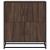 Bufetă Stejar maro 68x35x76 cm Lemn prelucrat GartenMobel Dekor