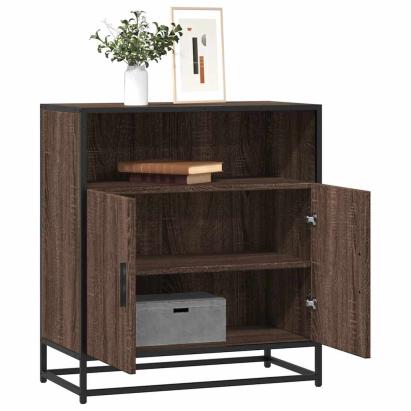 Bufetă Stejar maro 68x35x76 cm Lemn prelucrat GartenMobel Dekor