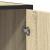 Dulap, stejar sonoma, 92x35x76 cm, lemn prelucrat GartenMobel Dekor