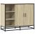 Dulap, stejar sonoma, 92x35x76 cm, lemn prelucrat GartenMobel Dekor