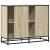 Dulap, stejar sonoma, 92x35x76 cm, lemn prelucrat GartenMobel Dekor