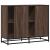 Dulap, stejar maro, 92x35x76 cm, lemn prelucrat GartenMobel Dekor