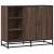 Dulap, stejar maro, 92x35x76 cm, lemn prelucrat GartenMobel Dekor