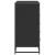 Dulap cu sertare, negru, 70x41x70 cm, lemn compozit GartenMobel Dekor