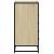Dulap cu sertare, stejar sonoma, 70x41x70 cm, lemn compozit GartenMobel Dekor