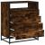 Dulap cu sertar, stejar fumuriu, 70x41x70 cm, lemn prelucrat GartenMobel Dekor