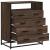 Dulap cu sertar, stejar maro, 70x41x70 cm, lemn prelucrat GartenMobel Dekor