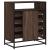 Dulap cu sertar, stejar maro, 70x41x70 cm, lemn prelucrat GartenMobel Dekor