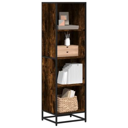 Bibliotecă, stejar fumuriu, 40x35x139 cm, lemn prelucrat GartenMobel Dekor