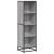 Bibliotecă, gri sonoma, 40x35x139 cm, lemn prelucrat GartenMobel Dekor