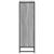 Bibliotecă, gri sonoma, 65,5x33x107,5 cm, lemn prelucrat GartenMobel Dekor