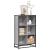 Bibliotecă, gri sonoma, 65,5x33x107,5 cm, lemn prelucrat GartenMobel Dekor