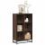 Bibliotecă, stejar maro, 65,5x33x107,5 cm, lemn prelucrat GartenMobel Dekor