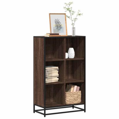 Bibliotecă, stejar maro, 65,5x33x107,5 cm, lemn prelucrat GartenMobel Dekor