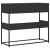Măsuță consolă, negru, 90x35x80 cm, lemn prelucrat GartenMobel Dekor