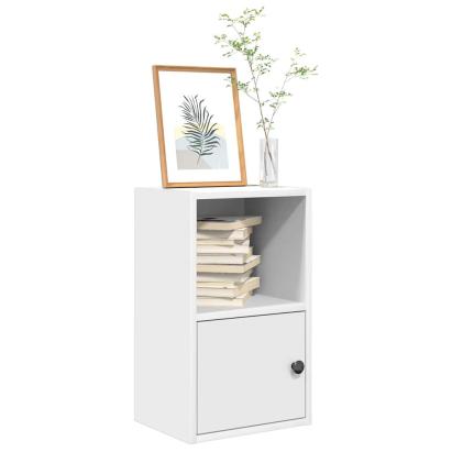 Bibliotecă, alb, 31x24x52 cm, lemn prelucrat GartenMobel Dekor