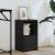 Bibliotecă Stejar negru 31x24x52 cm Lemn prelucrat GartenMobel Dekor