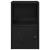 Bibliotecă Stejar negru 31x24x52 cm Lemn prelucrat GartenMobel Dekor