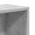 Bibliotecă, gri beton, 31x24x52 cm, lemn prelucrat GartenMobel Dekor