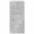 Bibliotecă, gri beton, 31x24x52 cm, lemn prelucrat GartenMobel Dekor