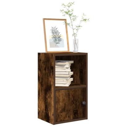 Bibliotecă, stejar fumuriu, 31x24x52 cm, lemn prelucrat GartenMobel Dekor