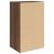 Bibliotecă, stejar maro, 31x24x52 cm, lemn prelucrat GartenMobel Dekor