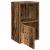 Bibliotecă, lemn vechi, 31x24x52 cm, lemn prelucrat GartenMobel Dekor