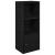 Bibliotecă Stejar negru 31x24x77 cm Lemn prelucrat GartenMobel Dekor