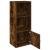 Bibliotecă, stejar fumuriu, 31x24x77 cm, lemn prelucrat GartenMobel Dekor