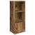 Bibliotecă, lemn vechi, 31x24x77 cm, lemn prelucrat GartenMobel Dekor